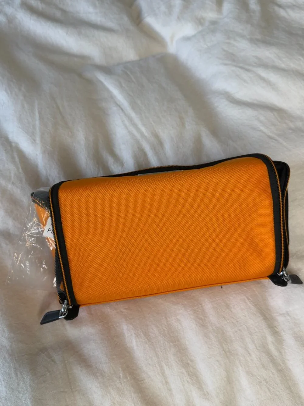 TUMI x McLaren Remex Accessory Kit / Dopp Kit – Papaya Orange – Monaco Formula 1